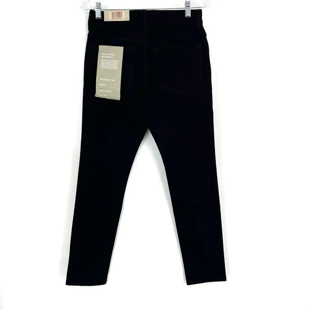Everlane The Skinny Jean Black Men's‎ Size 29x28 NWT